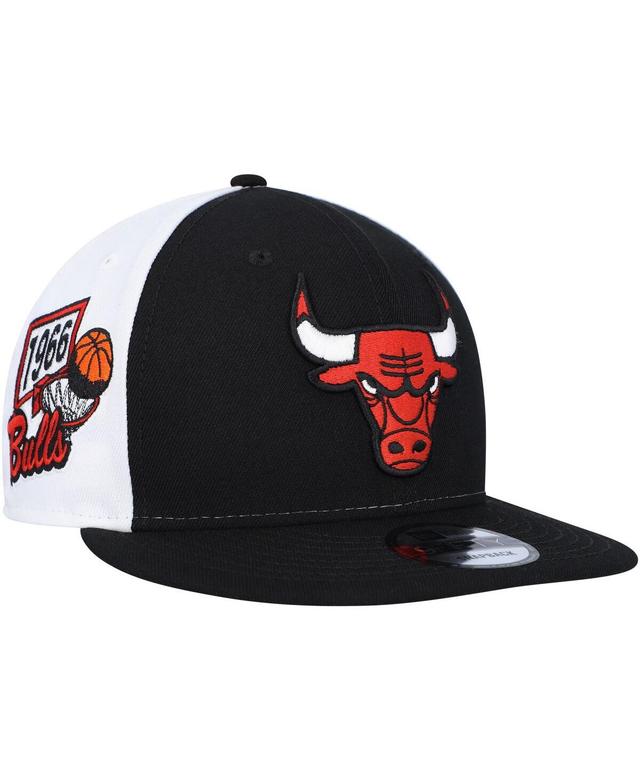 Mens New Era Chicago Bulls Pop Panels 9FIFTY Snapback Hat Product Image