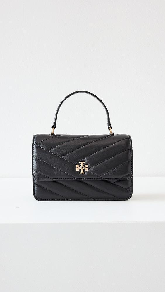 Tory Burch Kira Chevron Mini Top Handle Chain Wallet | Shopbop Product Image