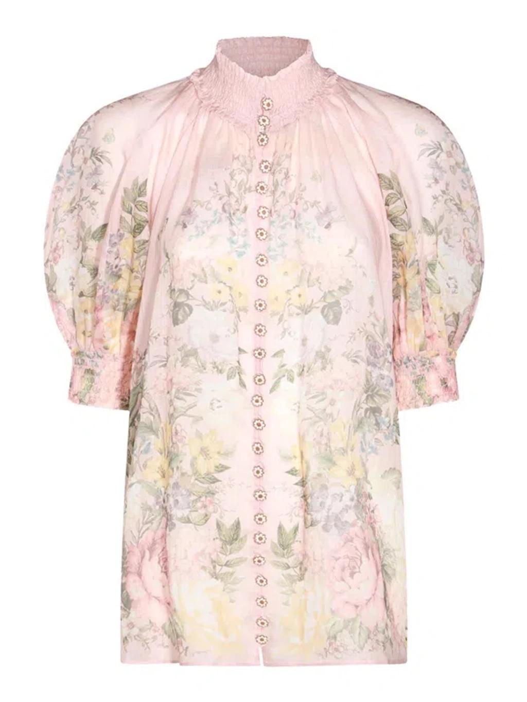 ZIMMERMANN Pink Top In Color Carne Y Neutral Product Image