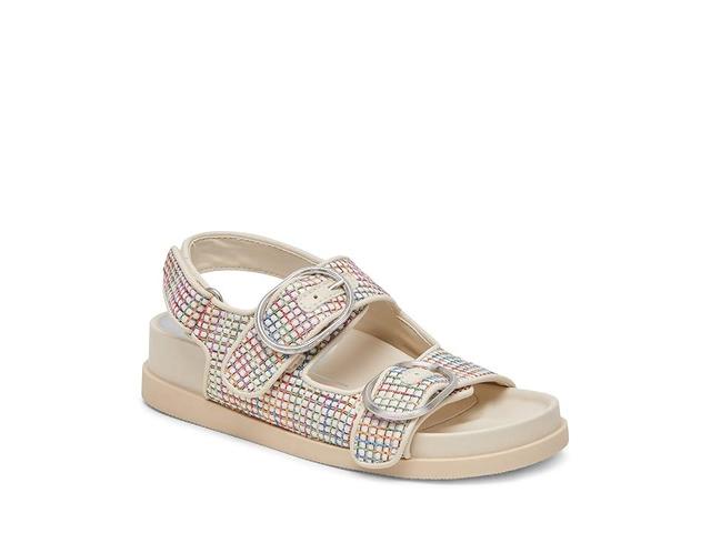 Dolce Vita Starla Pride (White Multi Raffia) Women's Sandals Product Image