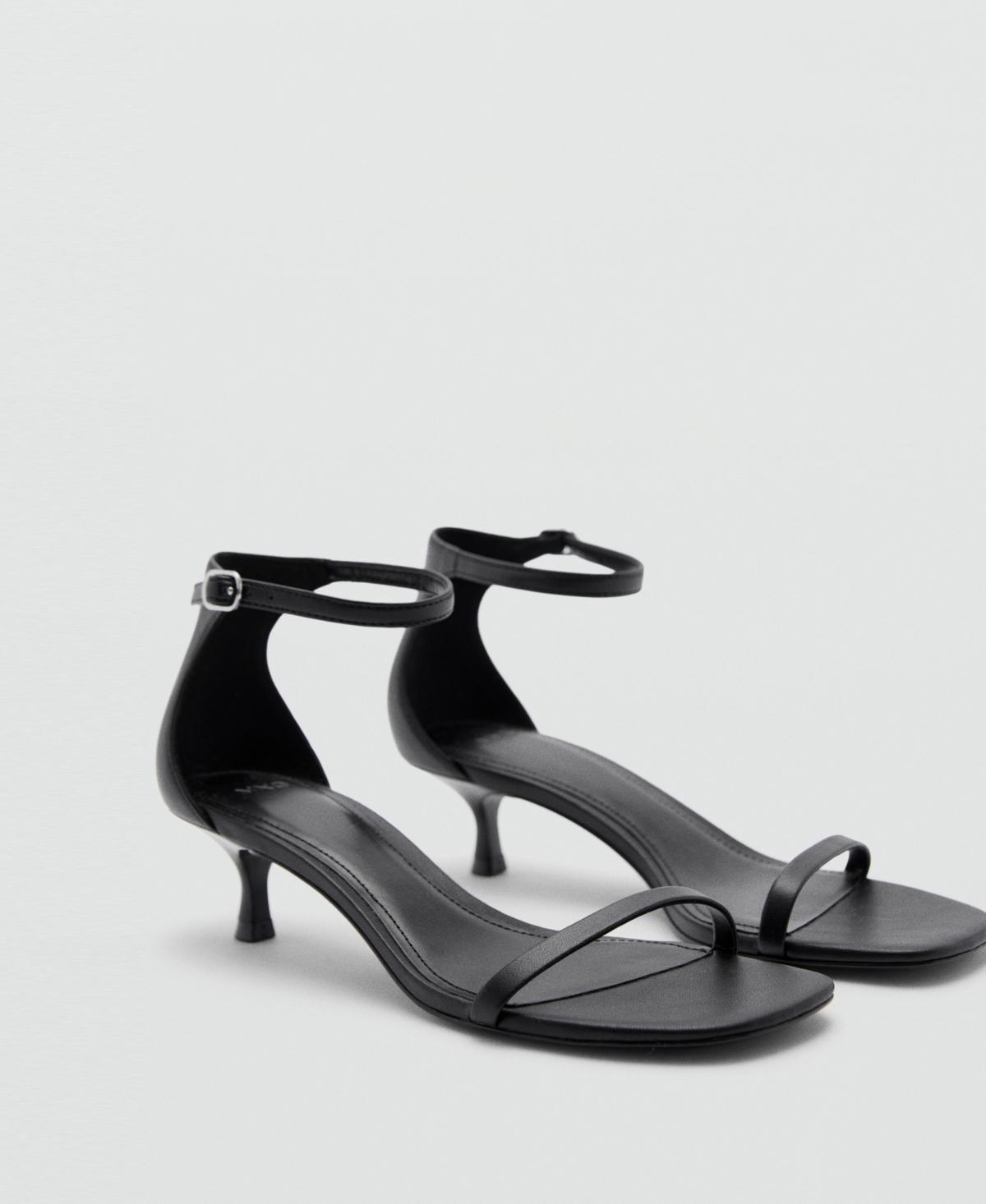 Mango Womens Strappy Heeled Sandals Product Image