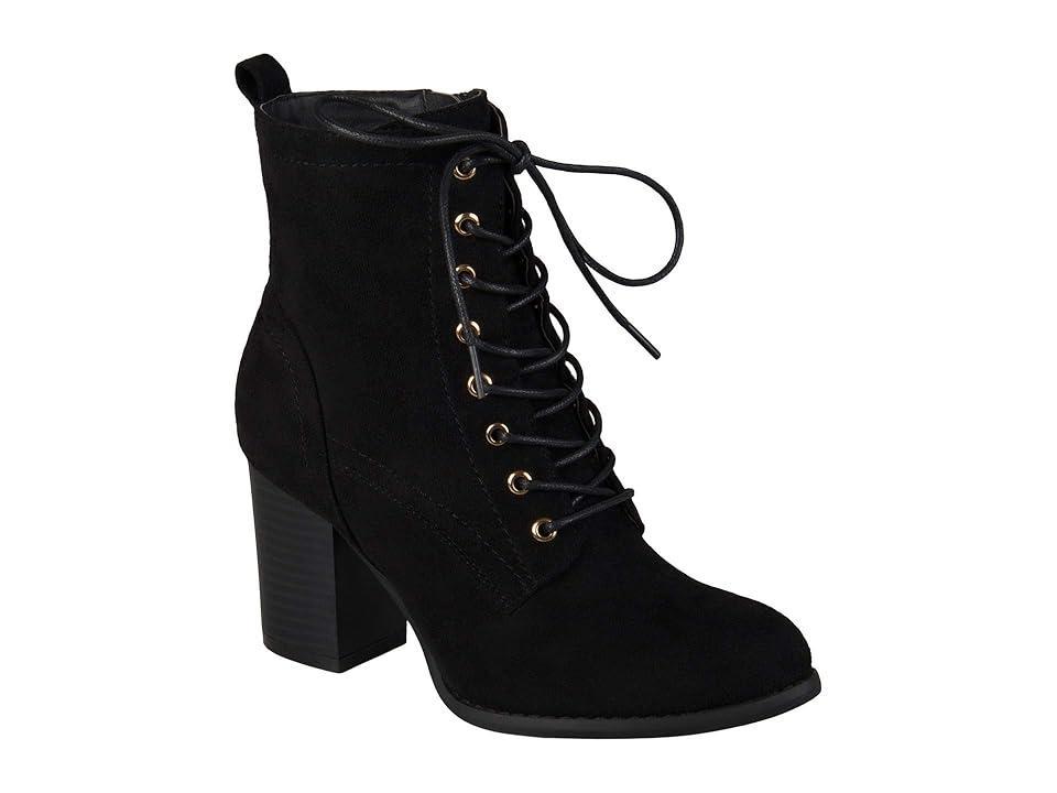 Journee Collection Baylor Womens Block Heel Ankle Boots Product Image