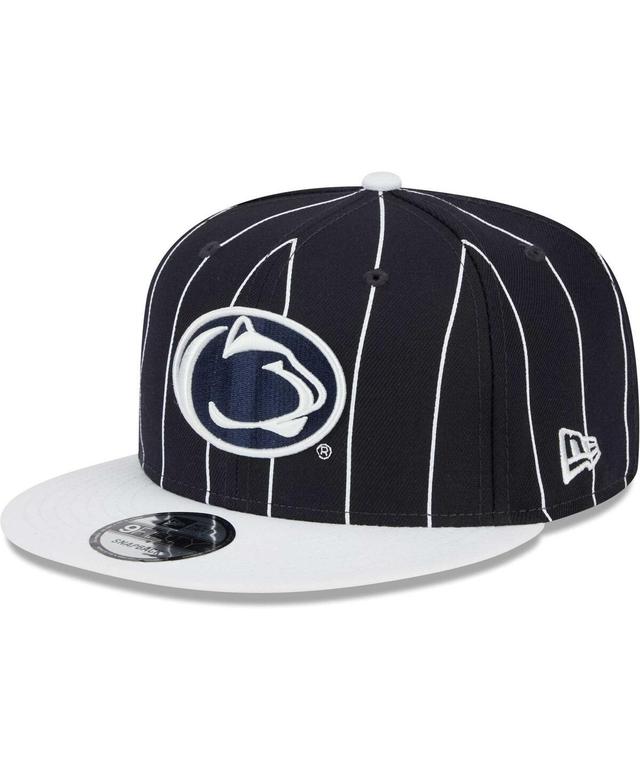 Mens New Era Navy Penn State Nittany Lions Vintage-Like 9FIFTY Snapback Hat - Navy Product Image