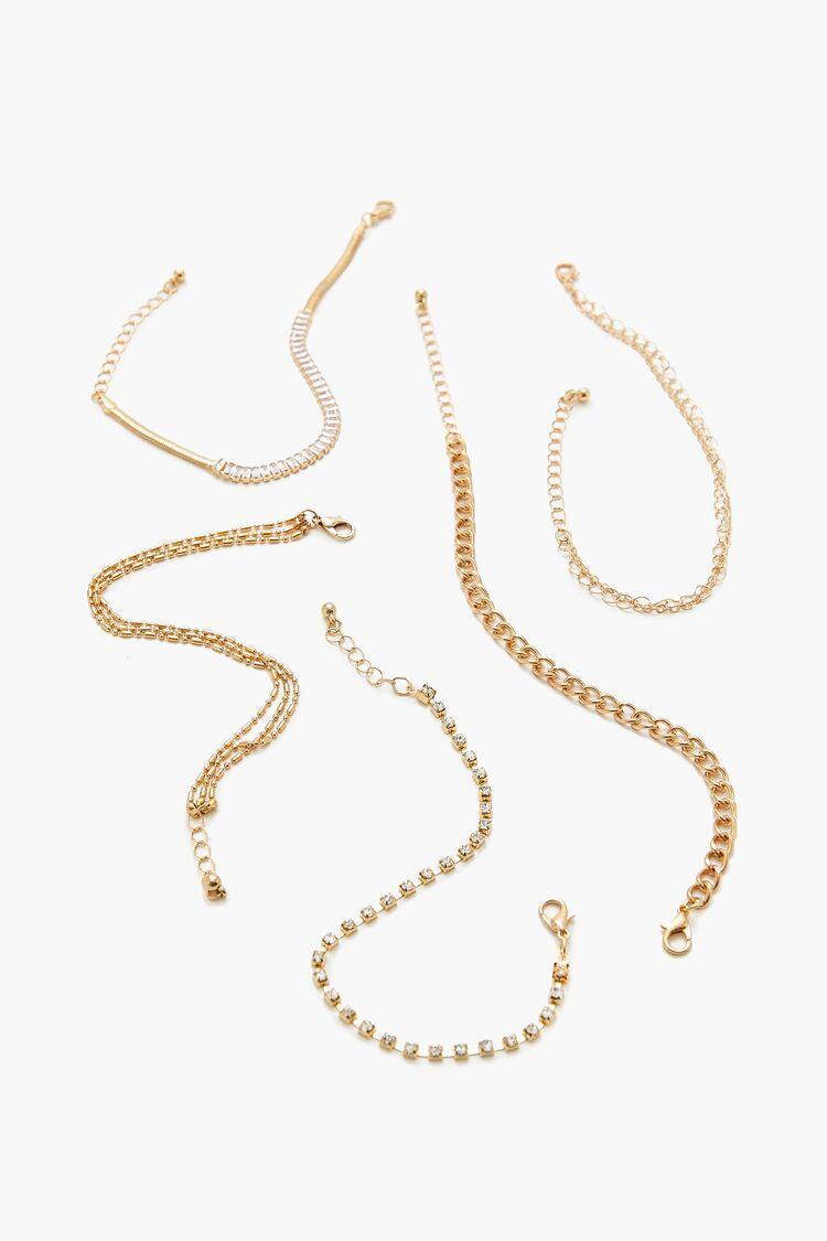 Assorted Chain Bracelet Set | Forever 21 Product Image