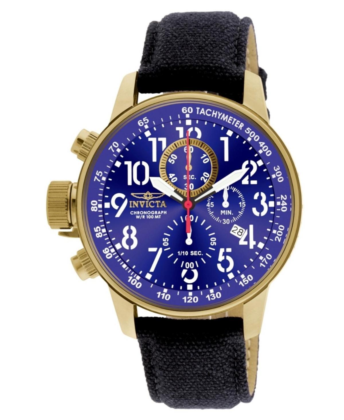 Invicta Mens I-Force Quartz Multifunction Blue Dial Riffle Watch - Blue Product Image