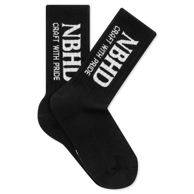 Logo Socks - Black Male Product Image