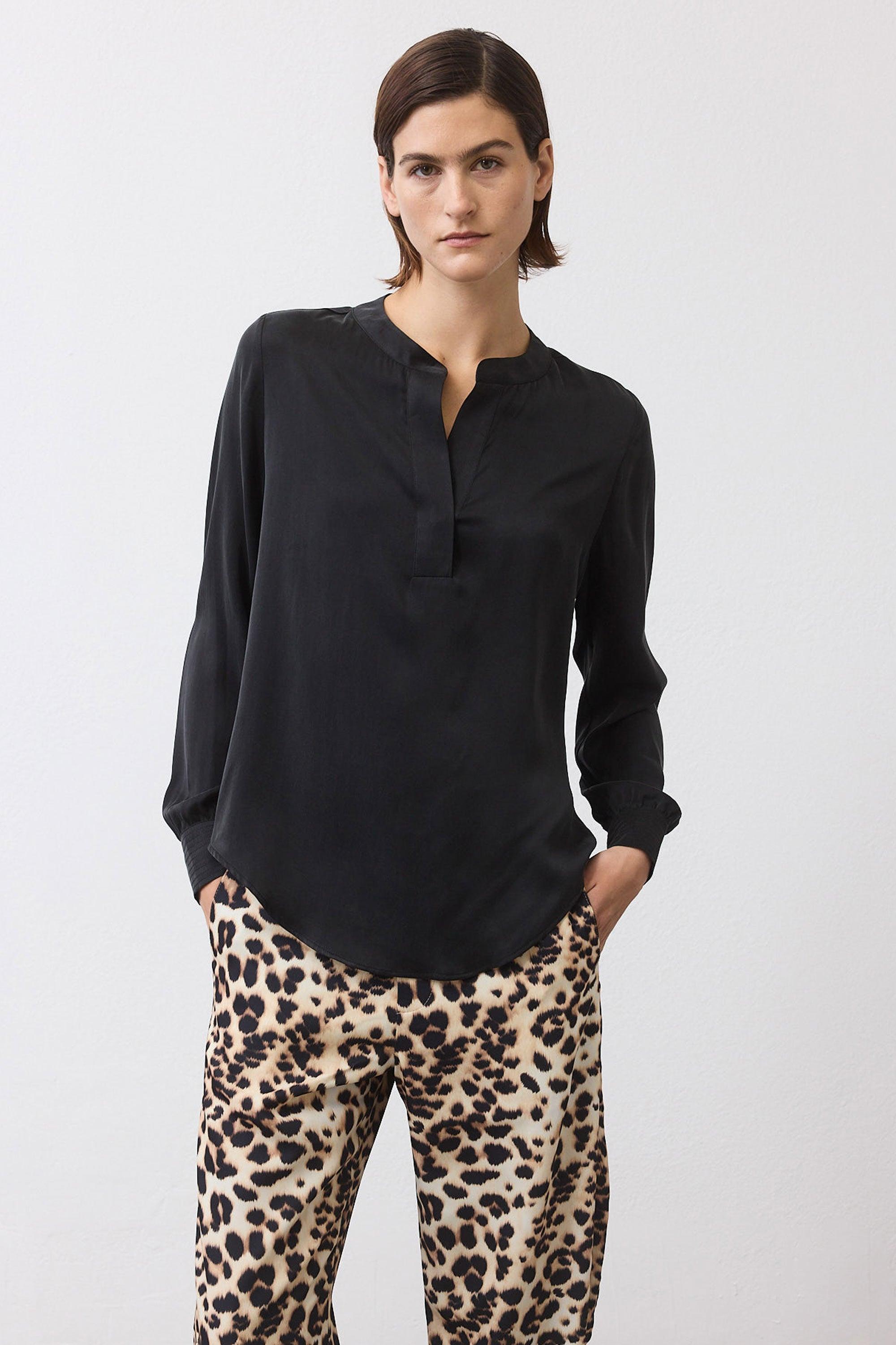 Not Too Loose Silk Blouse product image