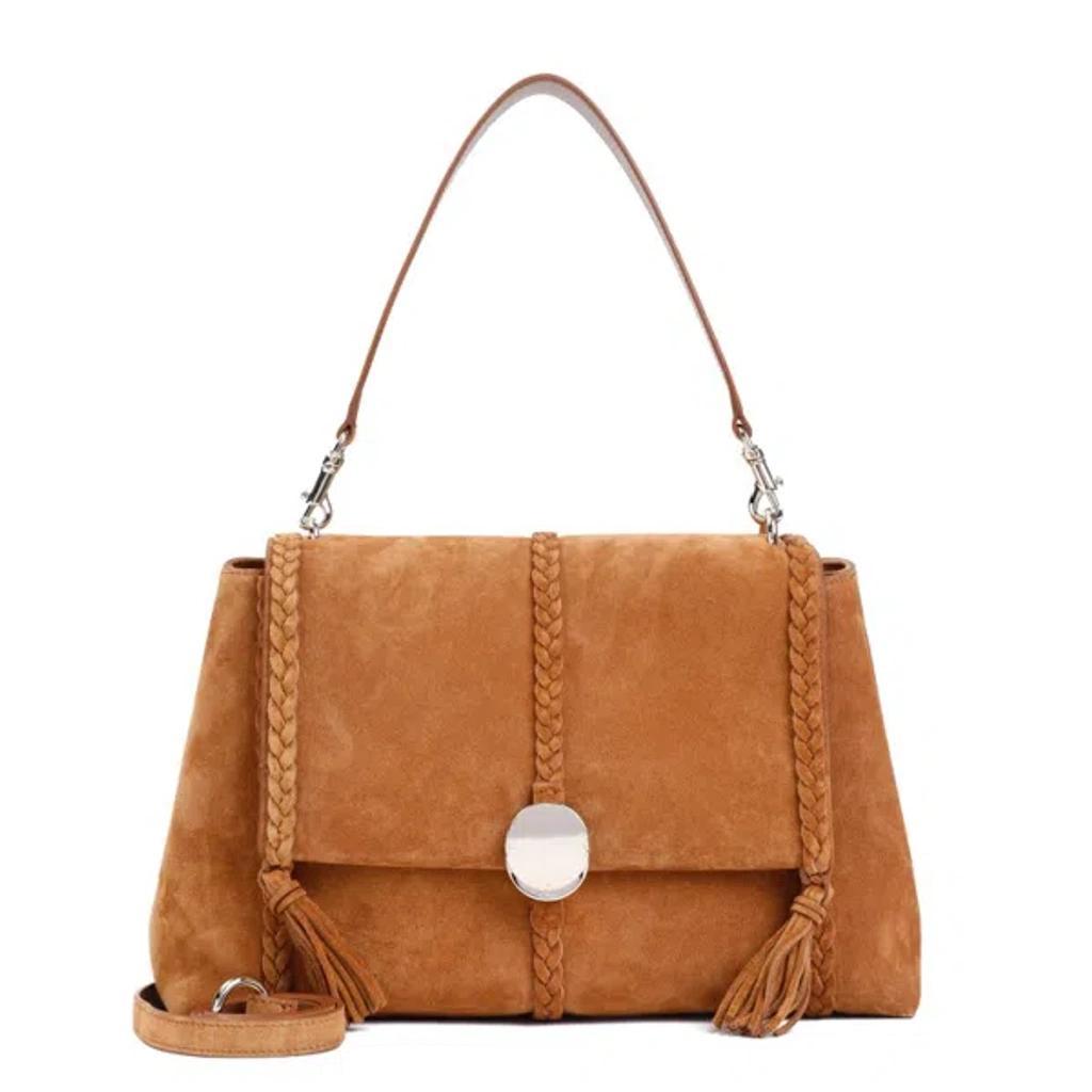 Chloe Penelope Handbag Unica In Brown Product Image