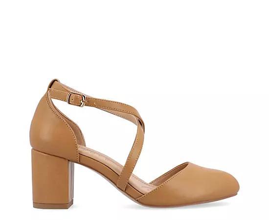 Journee Collection Foster Womens Pumps Brown Product Image