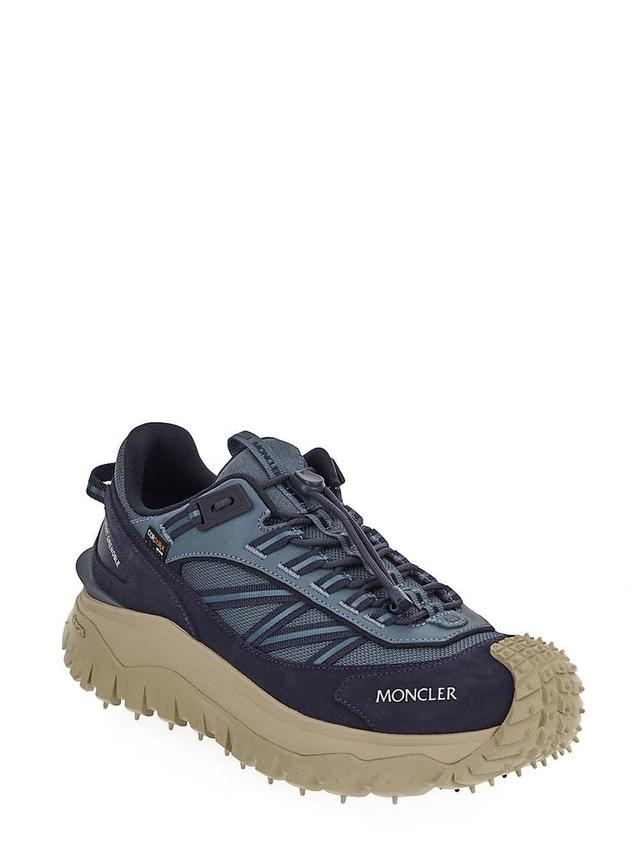 MONCLER Trailgrip Low Top Sneakers In Beige Product Image