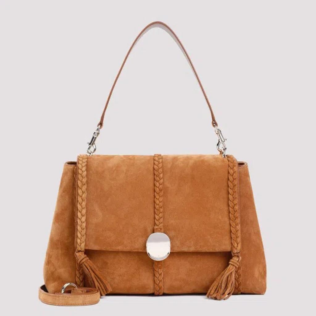 Chloe Penelope Handbag Unica In Brown Product Image