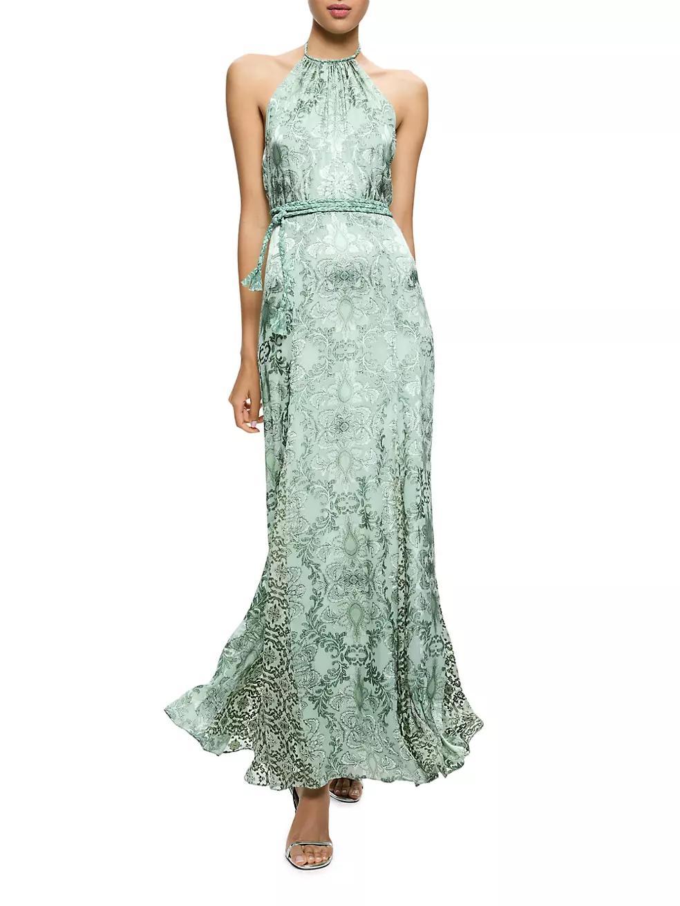 Danika Halter Maxi Dress Product Image