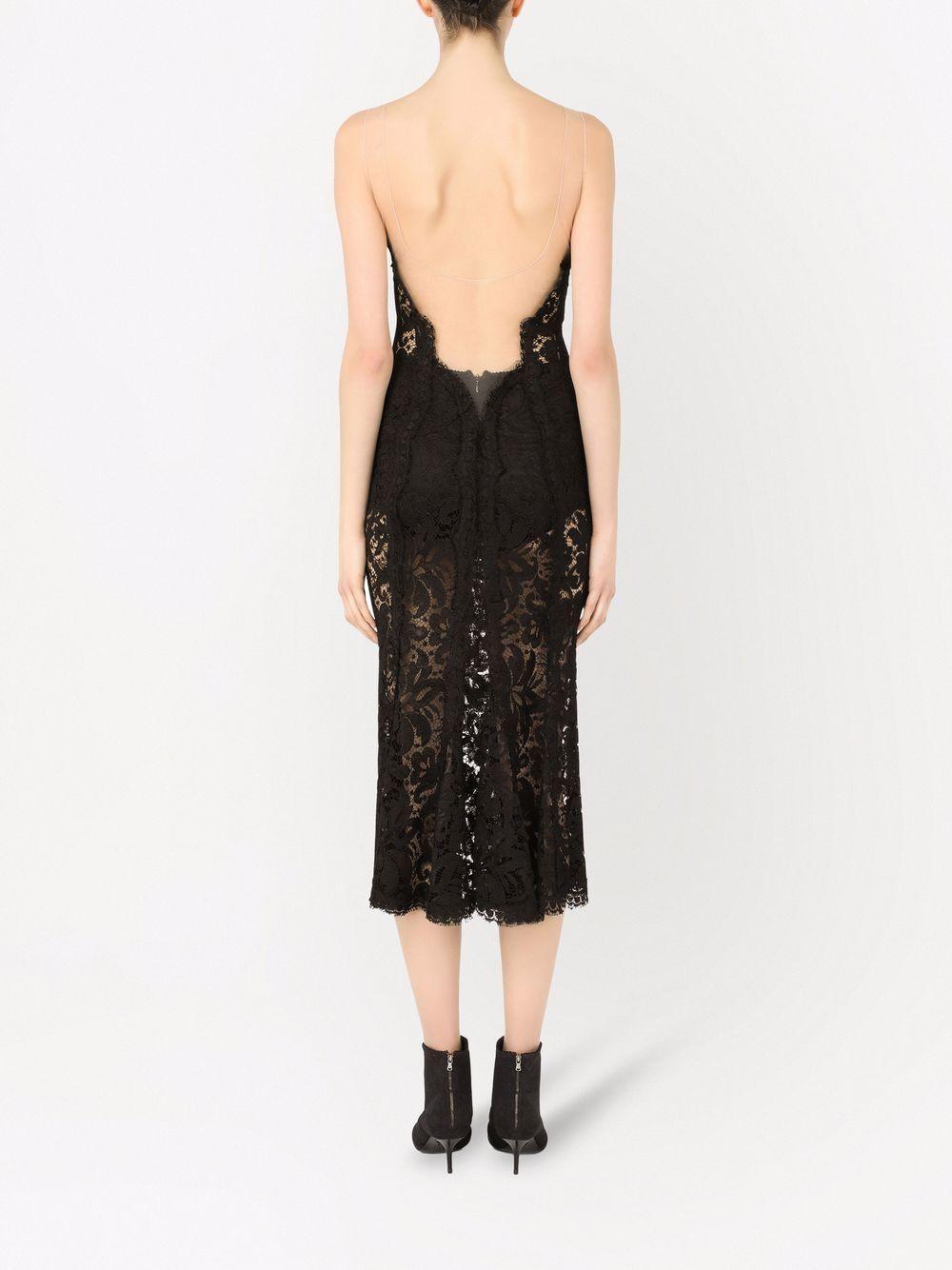 sleeveless tulle midi dress Product Image