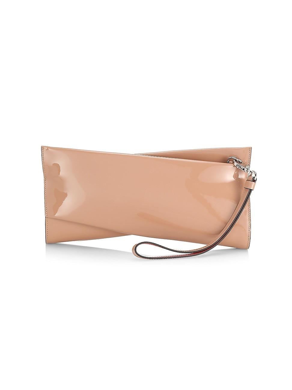 Womens Loubitwist Patent Leather Clutch Product Image