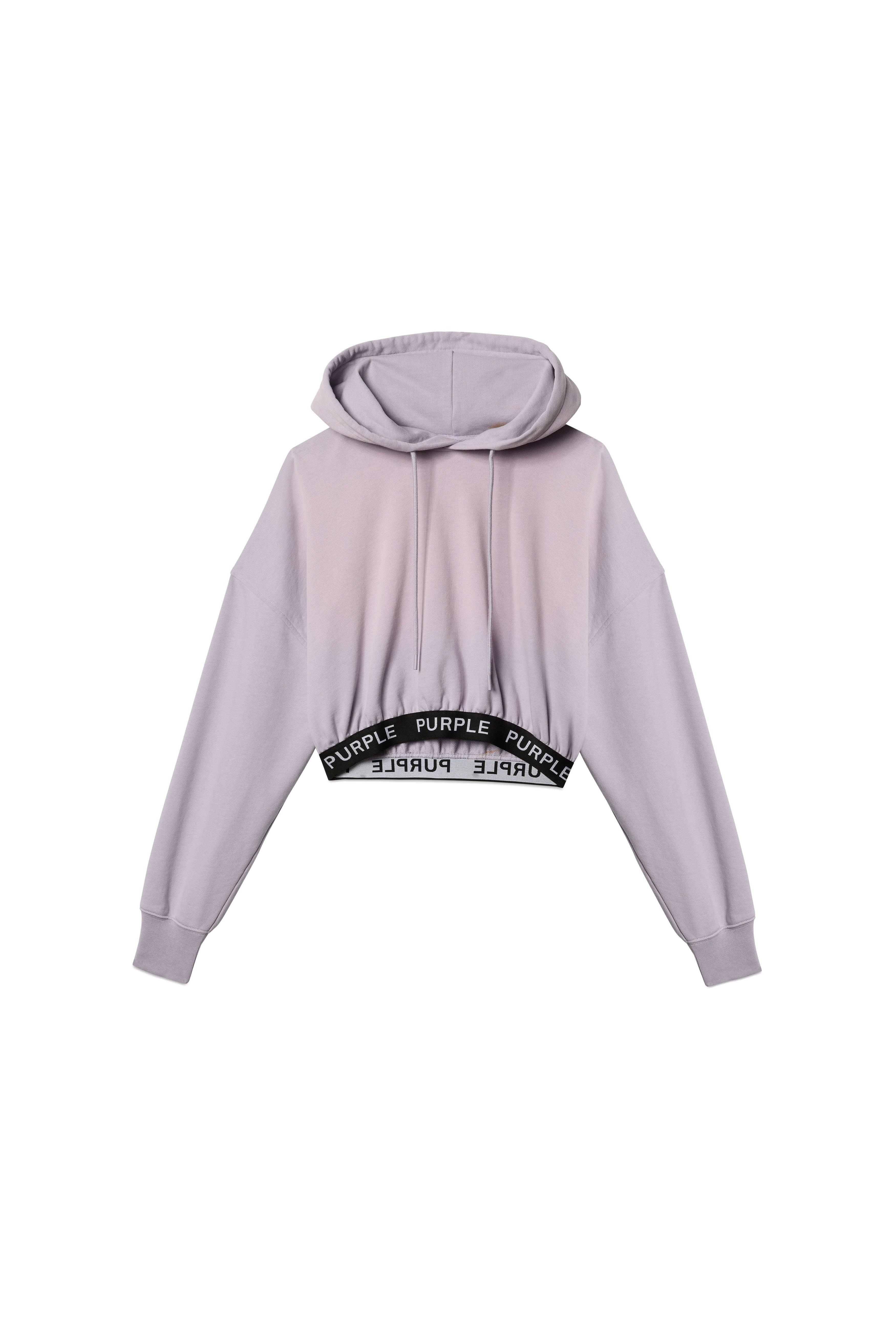 Wisteria Cropped Hoodie Female Product Image