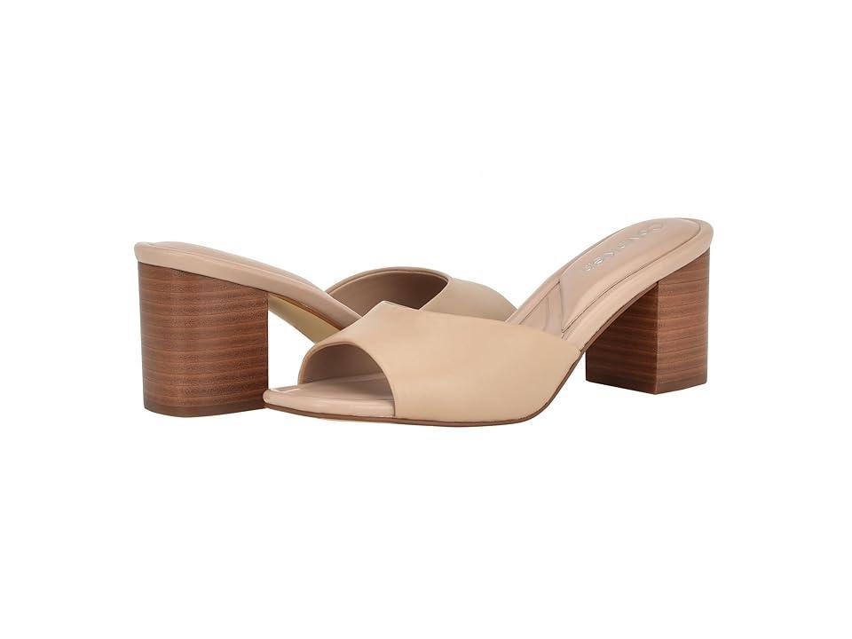 Calvin Klein Toven (Light Natural Leather) Women's Sandals Product Image