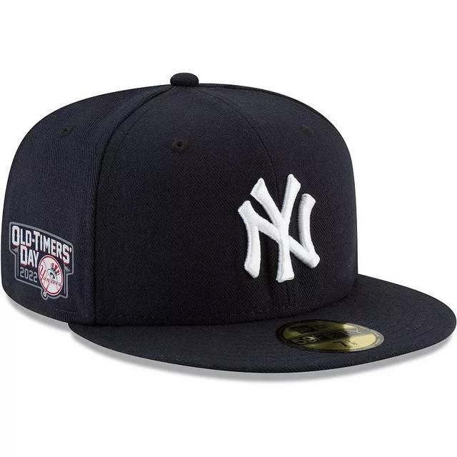 Mens New Era New York Yankees 2022 Old-Timers Day Authentic Collection On-Field 59FIFTY Fitted Hat Blue Product Image