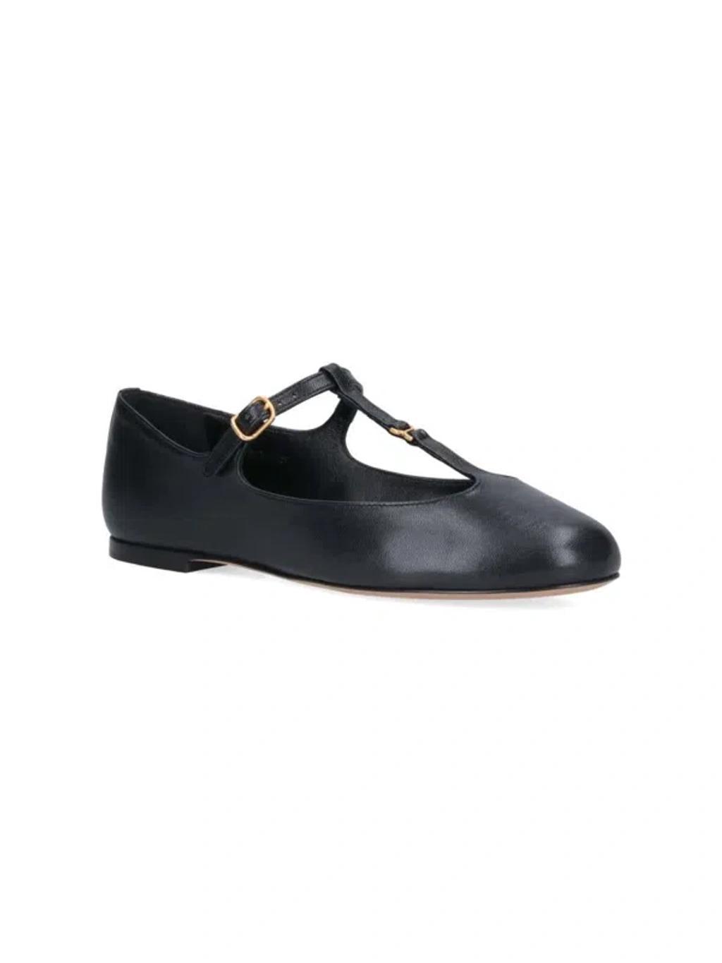 CHLOÉ Marcie Flat Shoes Black Product Image