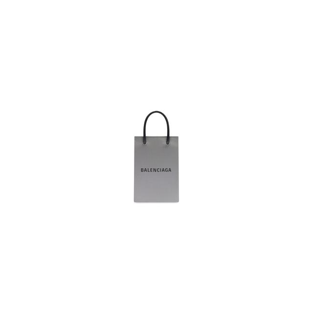 Mini Shopping Bag in Grey Product Image