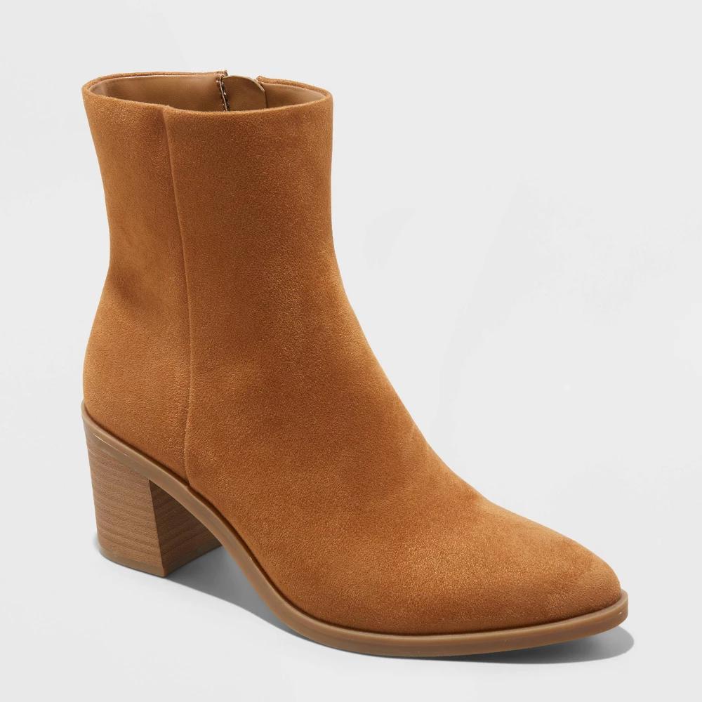 Womens Gayle Western Ankle Boots - Universal Thread Tan Product Image