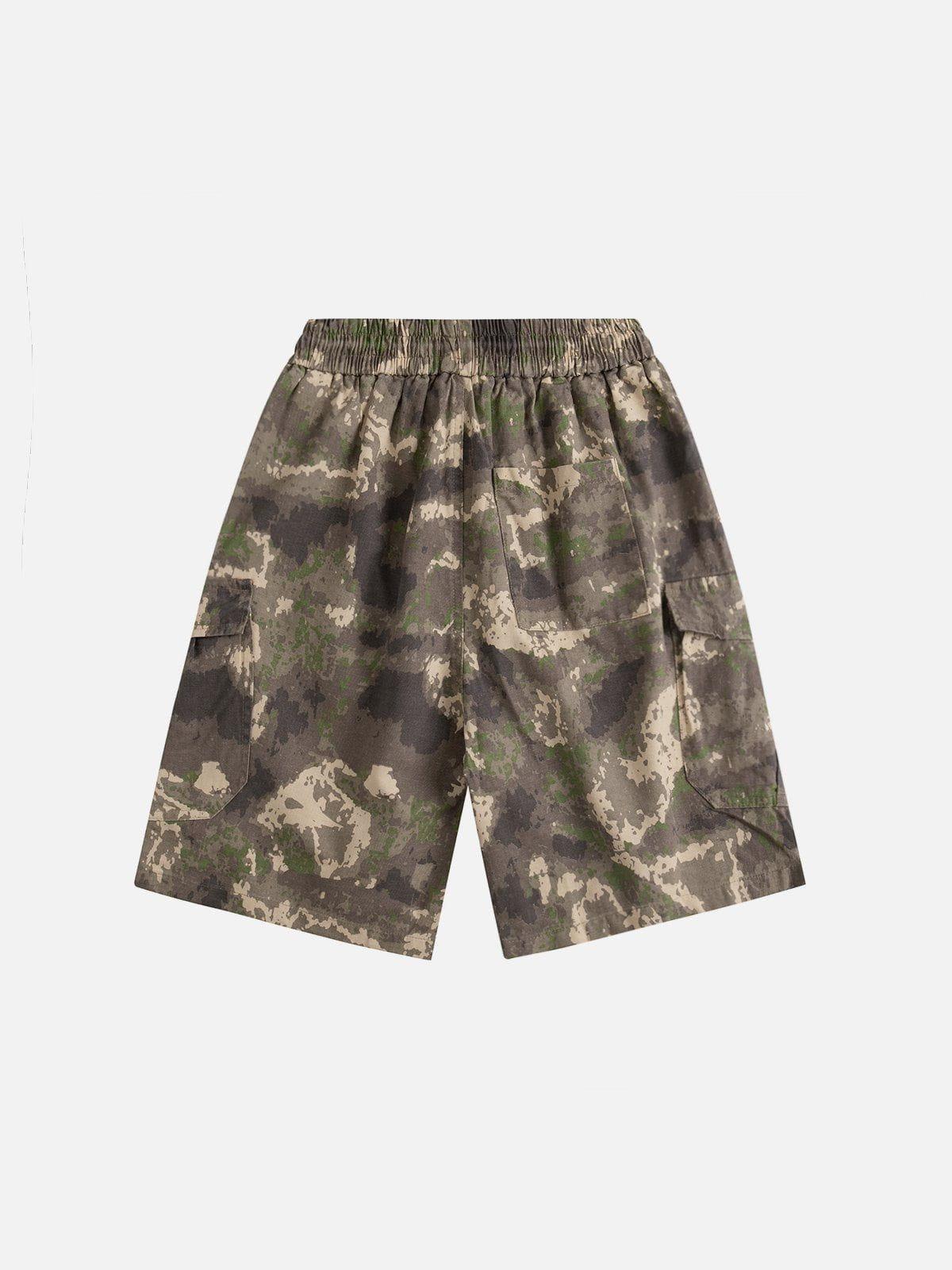 Aelfric Eden Multi-pocket Camouflage Shorts Product Image