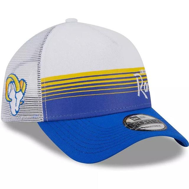 Mens New Era Royal Los Angeles Rams Horizon 9FORTY Snapback Hat Product Image