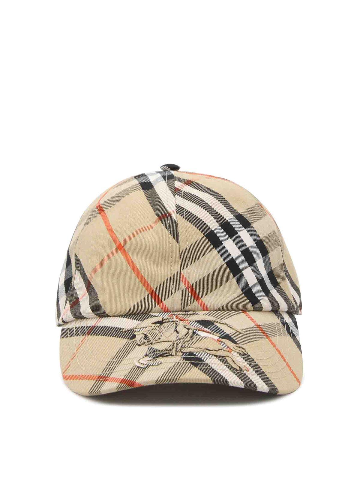 BURBERRY Beige Hat Product Image