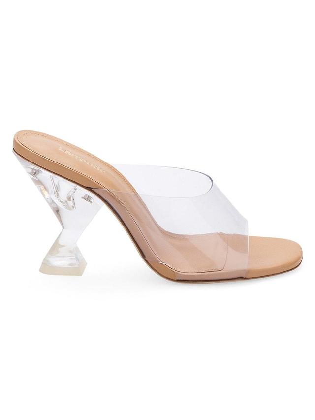 Womens Madonna Lucite Vinyl Mules Product Image