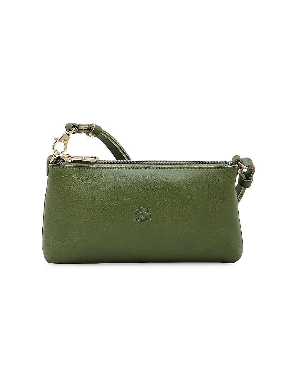 Womens Rubino Leather Crossbody Bag Product Image