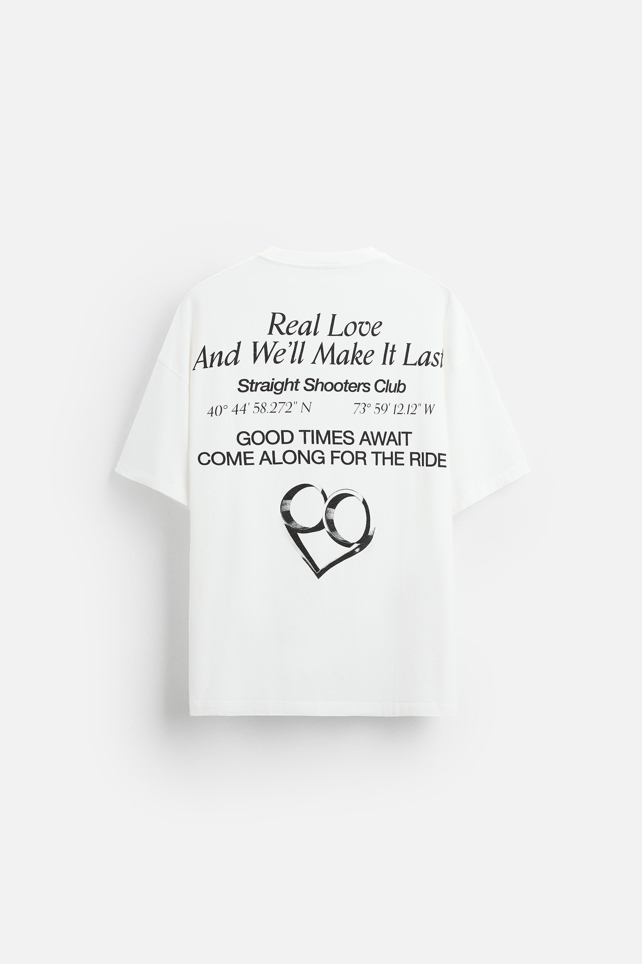 TEXT PRINT T-SHIRT Product Image