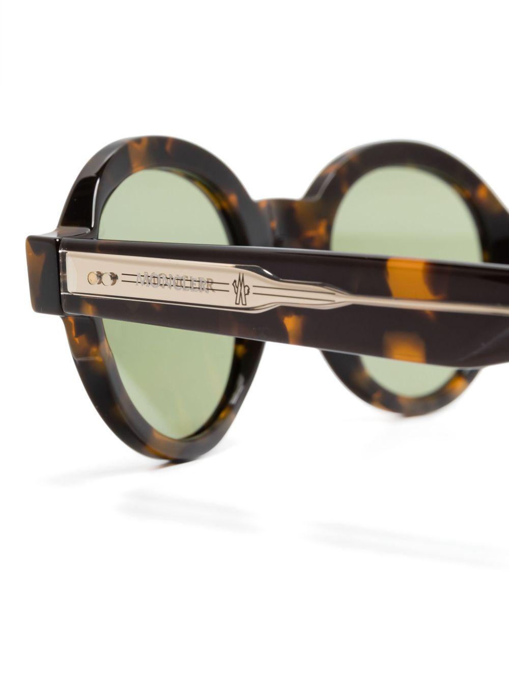 MONCLER Rondosa Sunglasses In Brown Product Image