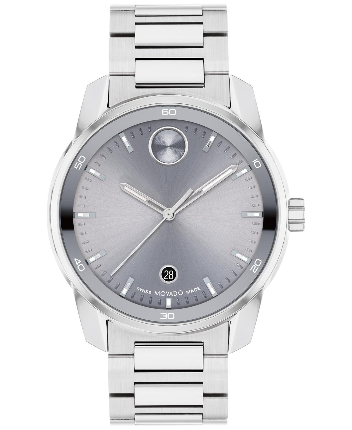 Men's Movado Verso Watch with Grey Dial (Model: 3601204) Product Image