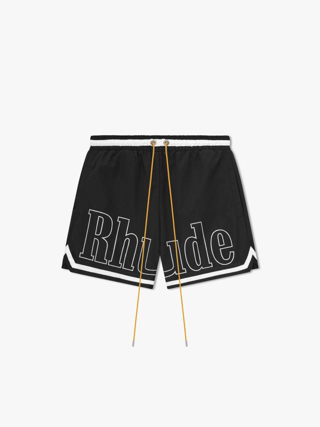 RHUDE BASKETBALL SWIM TRUNKS Male Product Image