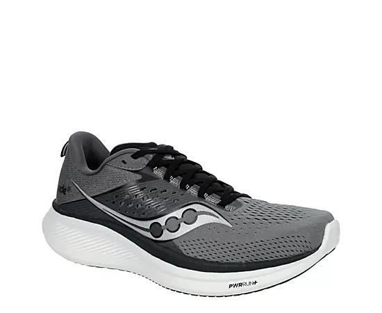 Saucony Ride 17 White) Men's Shoes Product Image