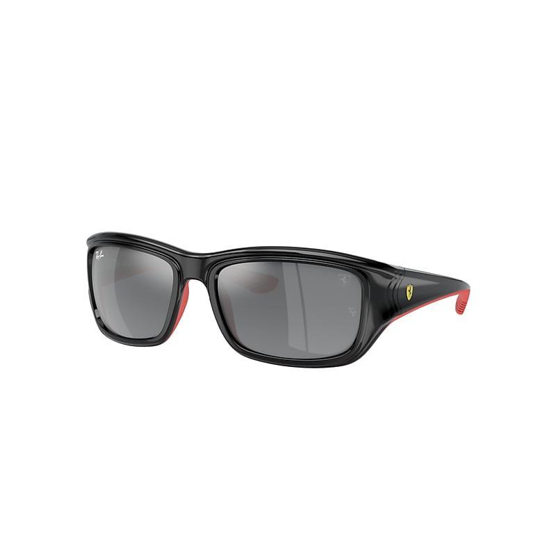 Ray-Ban 59mm Mirrored Square Sunglasses Product Image