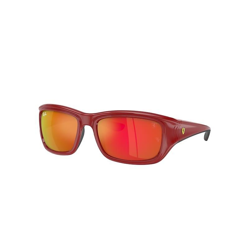 Ray-Ban 59mm Mirrored Square Sunglasses Product Image