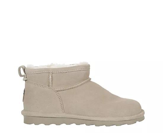 Bearpaw Womens Shorty Water Resistant Fur Boot Product Image