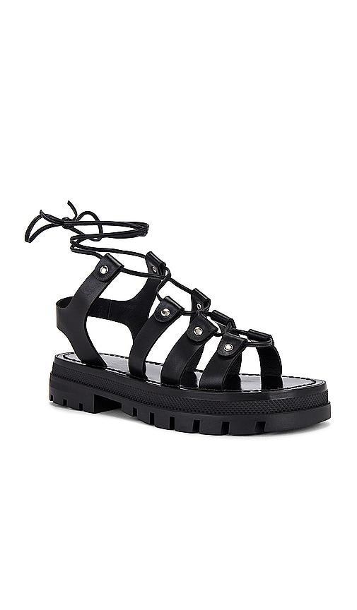 RAYE Nimes Sandal in Black. Size 7.5, 8, 8.5, 9, 9.5. Product Image