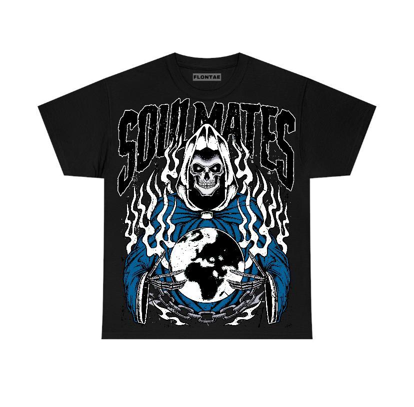 Military Blue 4s Flontae T-Shirt Soulmates Graphic Product Image