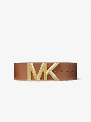 MICHAEL Michael Kors Michael Kors Womens Wide Logo Belt Product Image