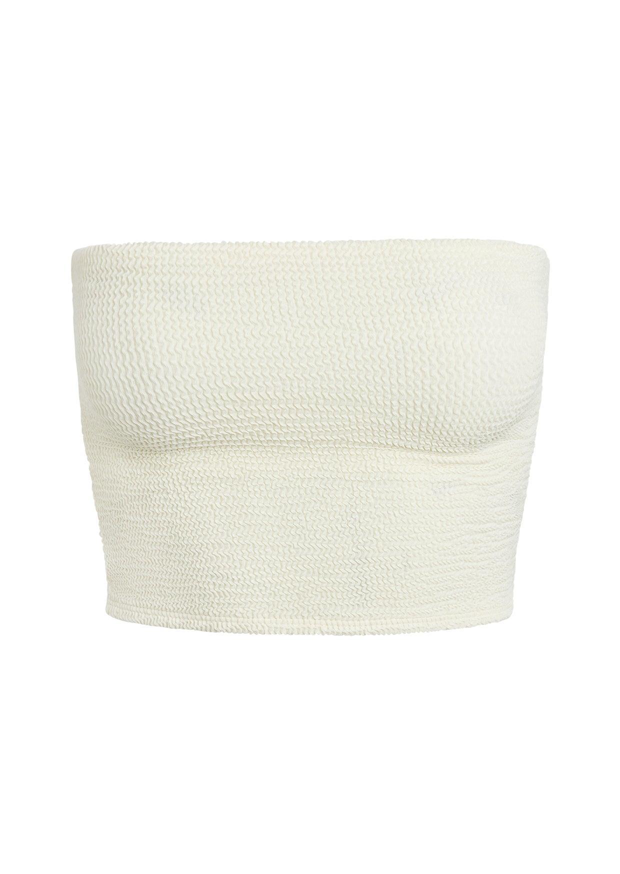 Laguna Top - Ivory Crinkle Product Image