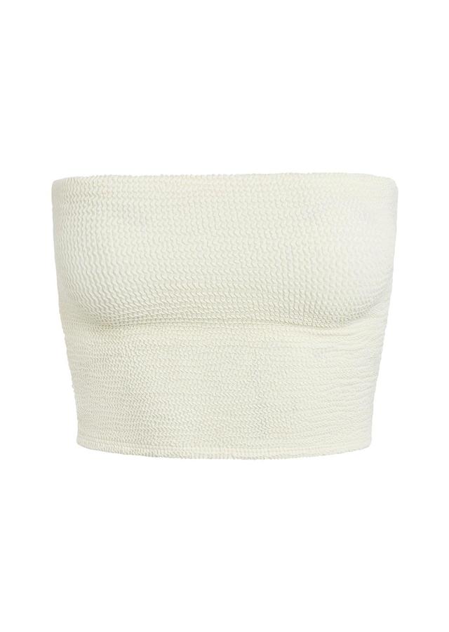 Laguna Top - Ivory Crinkle Product Image