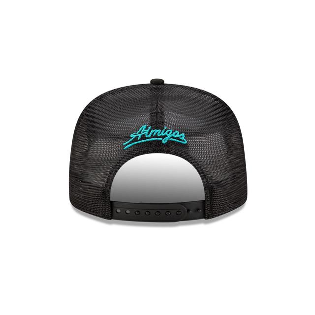 Almigos X New Era Teal 9FIFTY Original Fit Trucker Male Product Image