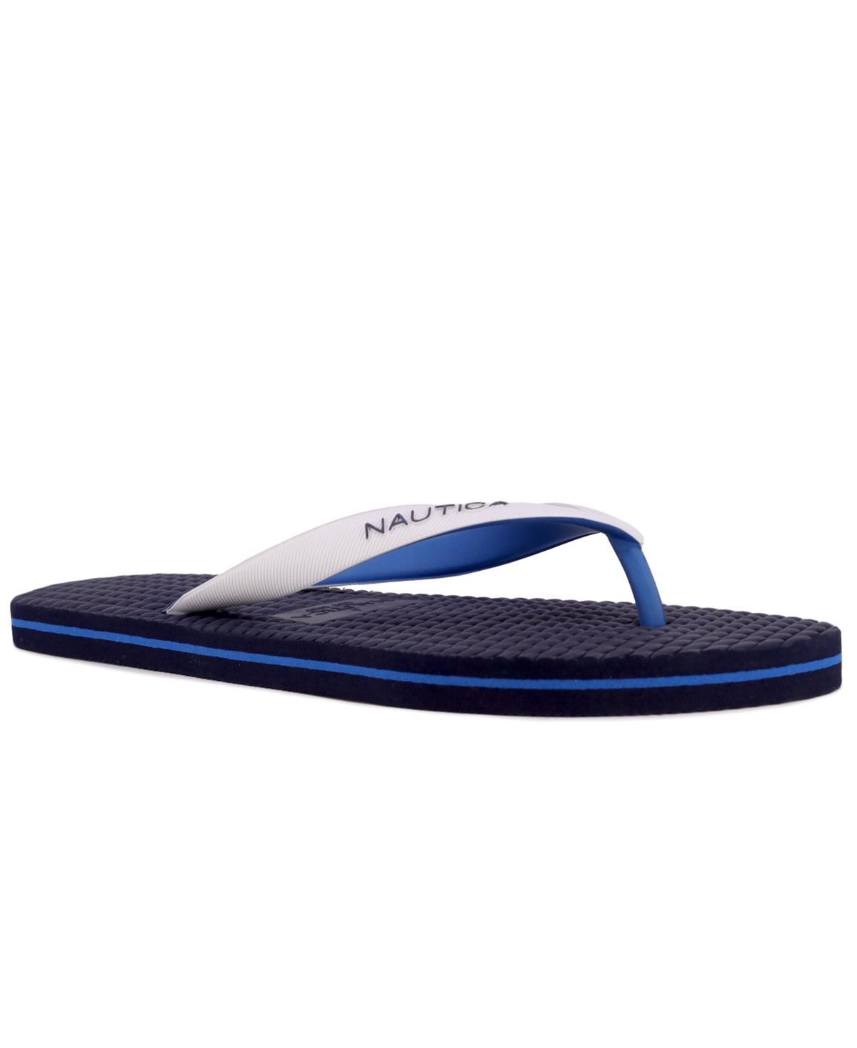 Nautica Mens Jiren Flip Flops - Navy Product Image