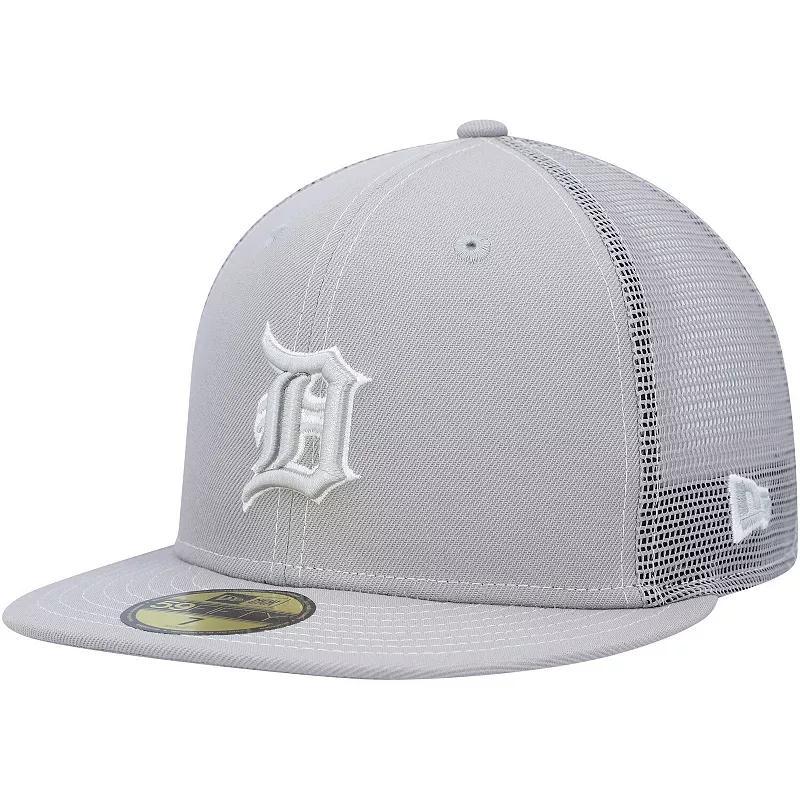 Mens New Era Gray Detroit Tigers 2023 On-Field Batting Practice 59FIFTY Fitted Hat Product Image