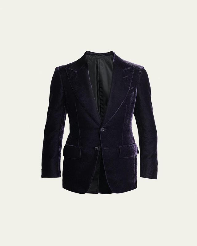 Mens Atticus Sparkly Velvet Dinner Jacket Product Image