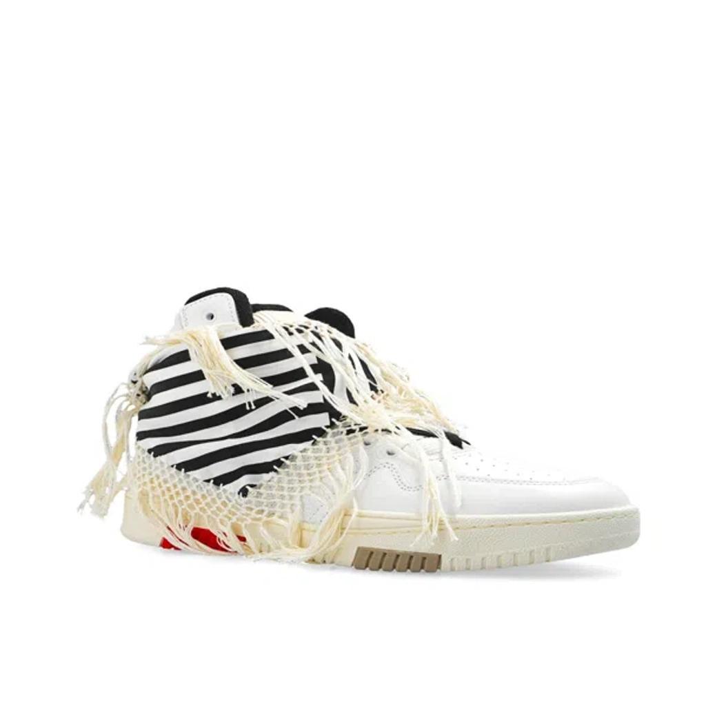 SAINT LAURENT Smith Leather Sneakers In White Product Image