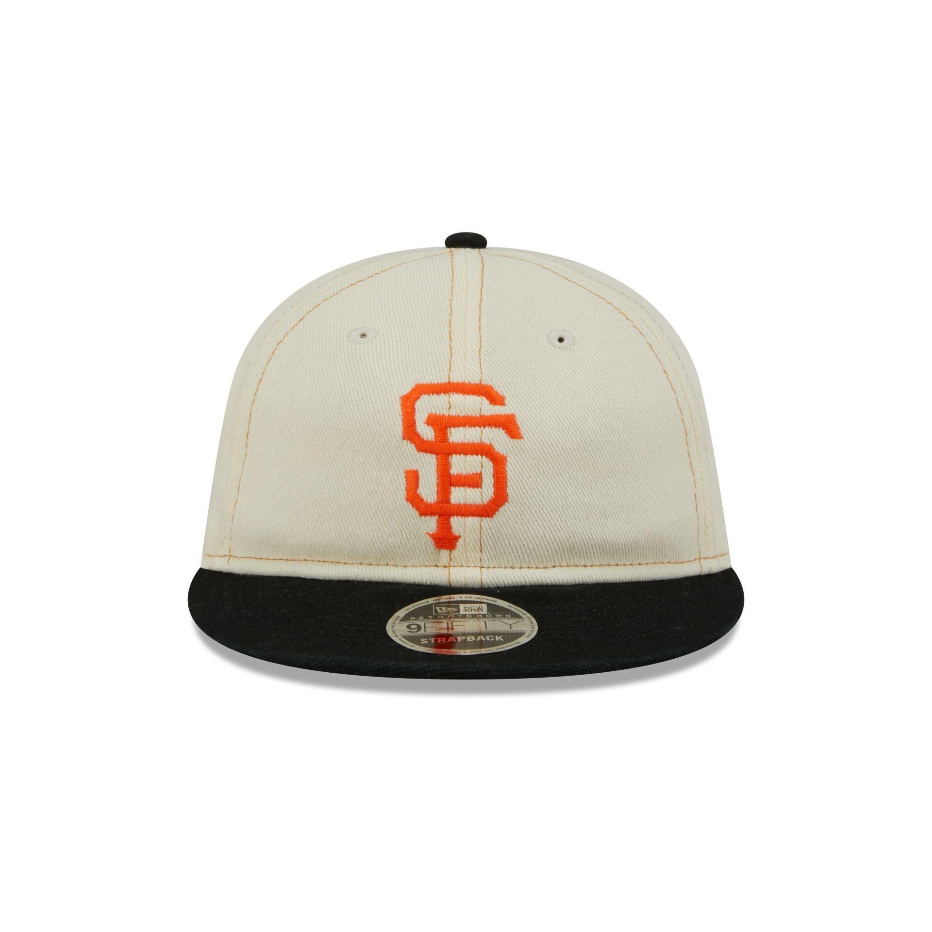 San Francisco Giants Chrome Denim Retro Crown 9FIFTY Adjustable Hat Male Product Image