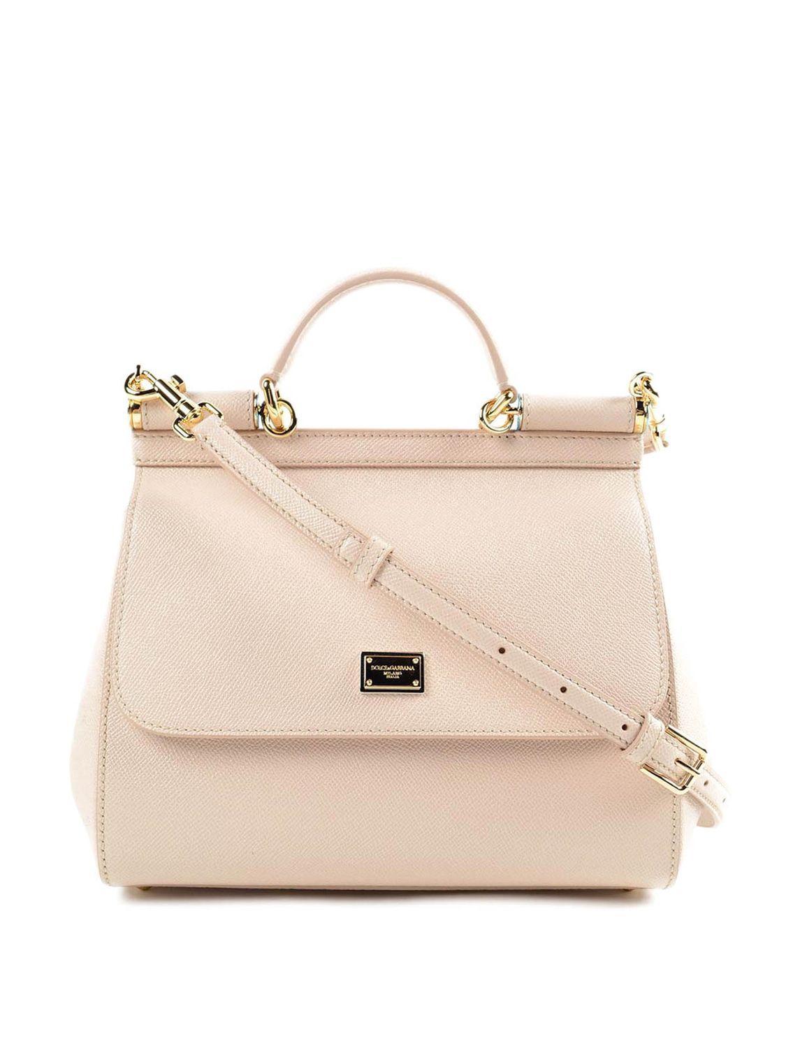 Women's Medium Sicily Handbag In Nude & Neutrals Product Image