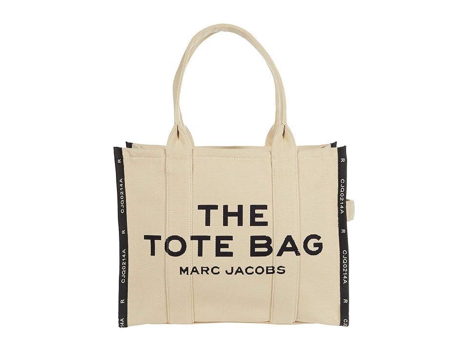 Marc Jacobs The Jacquard Tote Bag (Warm Sand) Tote Handbags Product Image